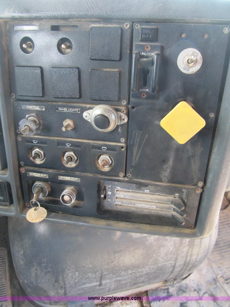 image for item B2802 1985 GMC General tandem axle dump truck