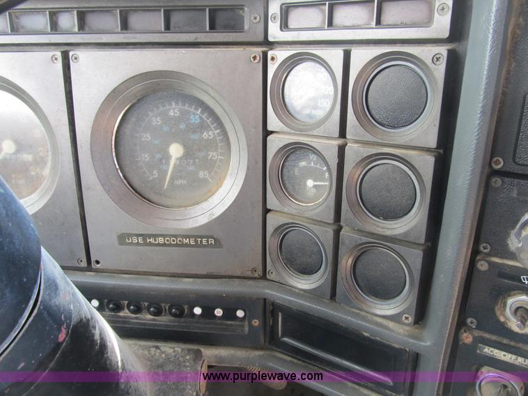 image for item B2802 1985 GMC General tandem axle dump truck