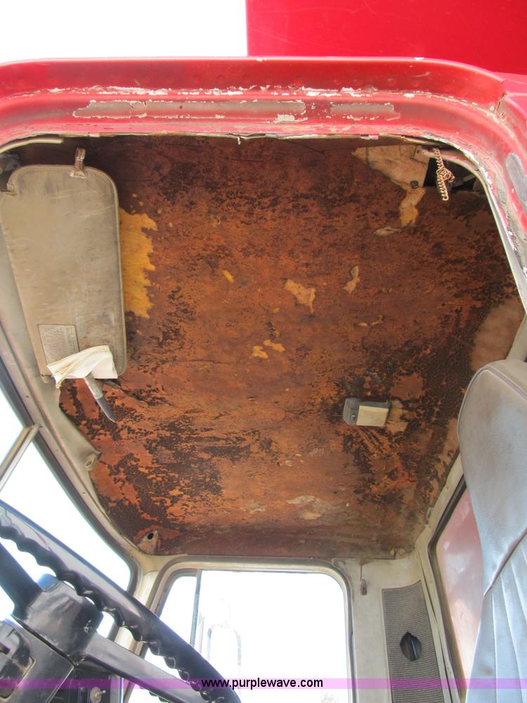 image for item B2802 1985 GMC General tandem axle dump truck