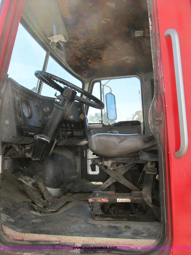 image for item B2802 1985 GMC General tandem axle dump truck