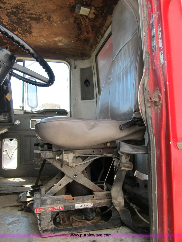 image for item B2802 1985 GMC General tandem axle dump truck