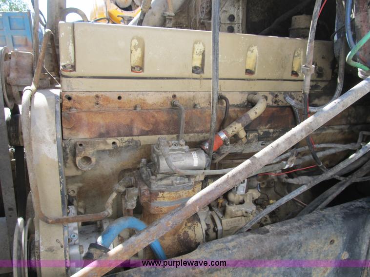 image for item B2802 1985 GMC General tandem axle dump truck