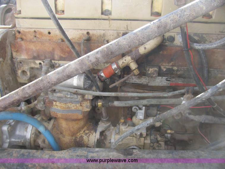 image for item B2802 1985 GMC General tandem axle dump truck
