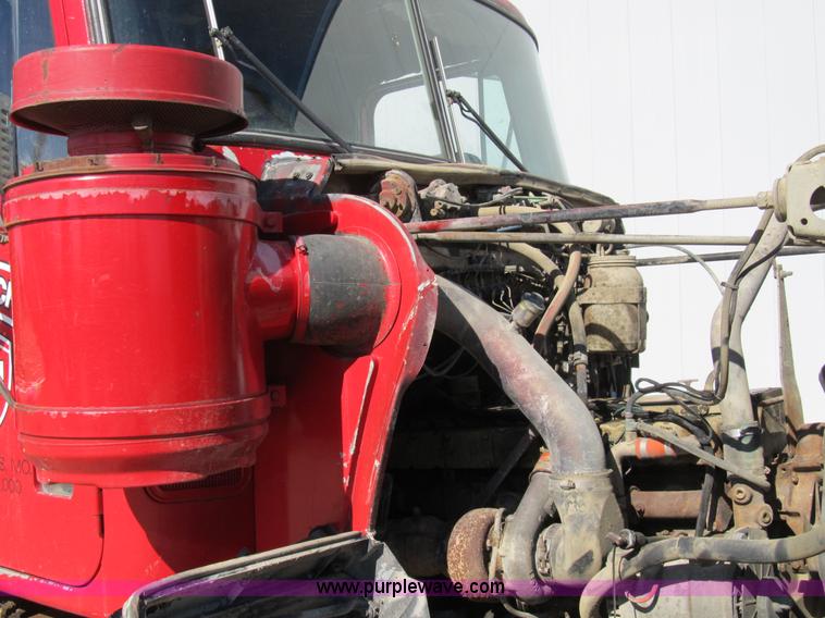 image for item B2802 1985 GMC General tandem axle dump truck