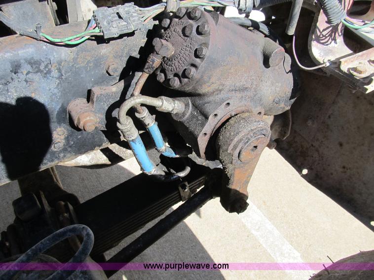 image for item B2802 1985 GMC General tandem axle dump truck