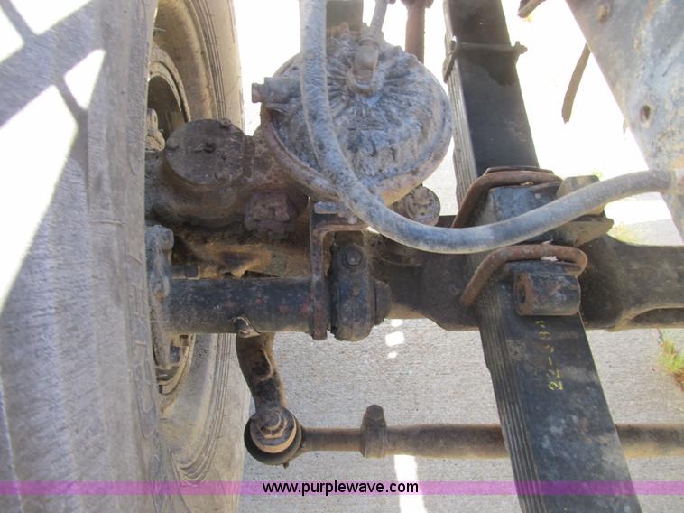 image for item B2802 1985 GMC General tandem axle dump truck