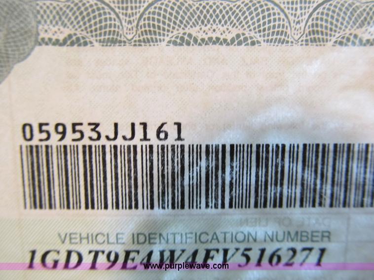 image for item B2802 1985 GMC General tandem axle dump truck