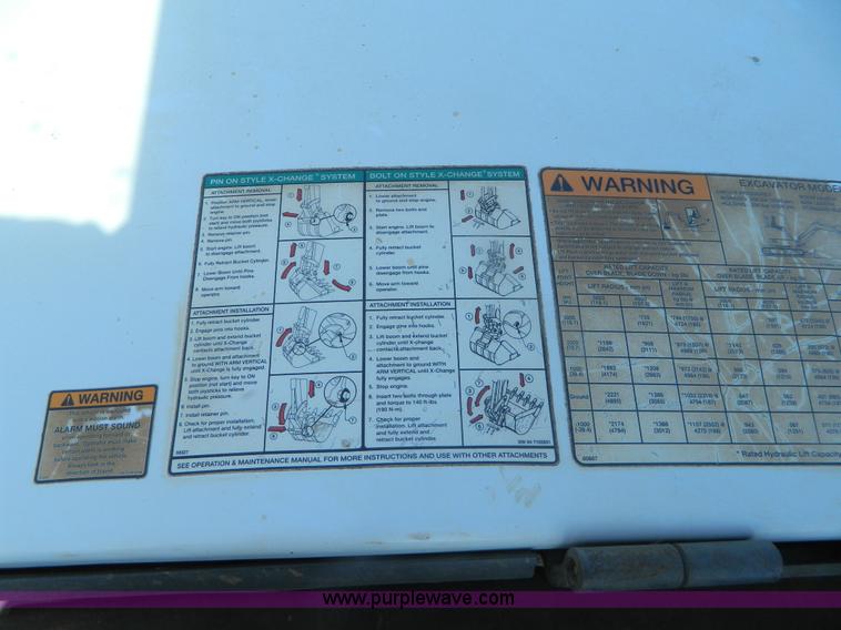 image for item B3819 Bobcat 435 ZHS compact excavator