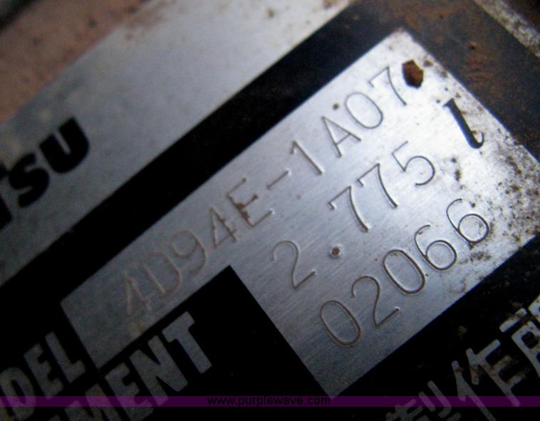 image for item B8026 1999 Komatsu D21A-7 dozer