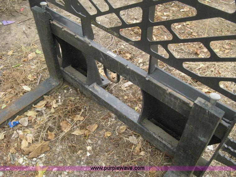 image for item B8030 Murphy Signature Series quick attach skid loader pallet fork attachment