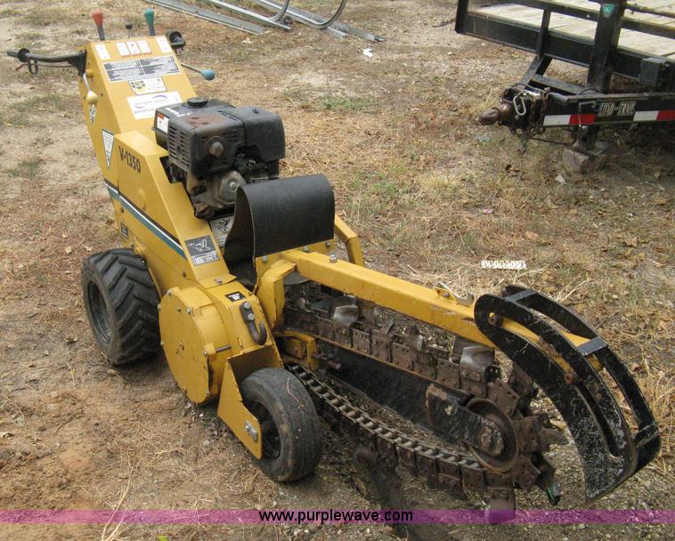 image for item B8031 Vermeer V1350 walk behind trencher