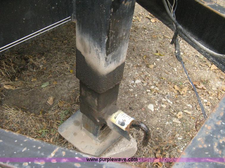 image for item B8032 2003 Load-Trail tandem axle flatbed trailer