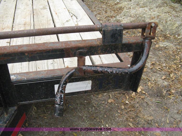 image for item B8032 2003 Load-Trail tandem axle flatbed trailer