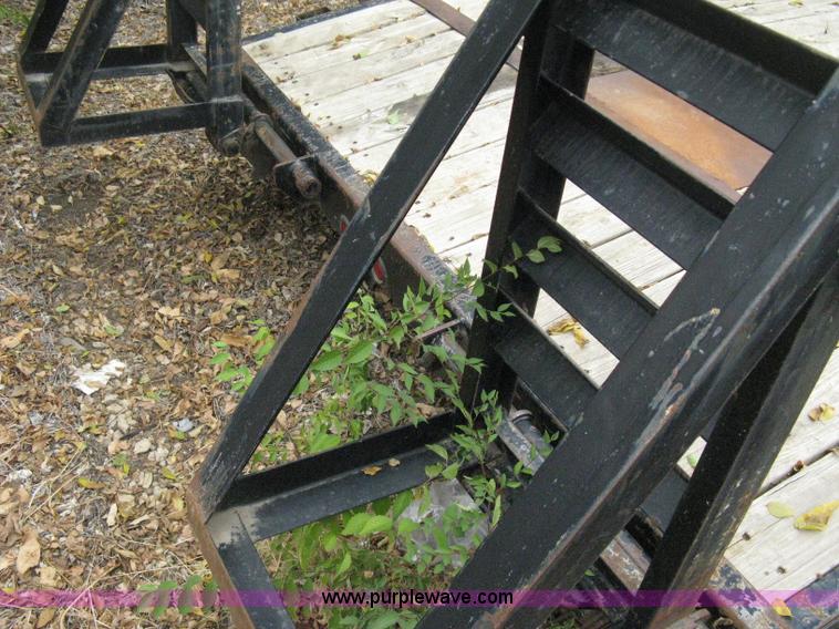 image for item B8032 2003 Load-Trail tandem axle flatbed trailer