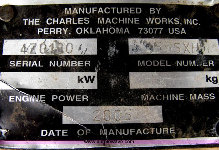 image for item B8036 2005 Ditch Witch 255SXH cable plow trencher