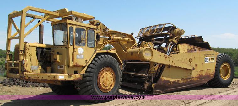 image for item C2475 1969 Caterpillar 633 elevating scraper