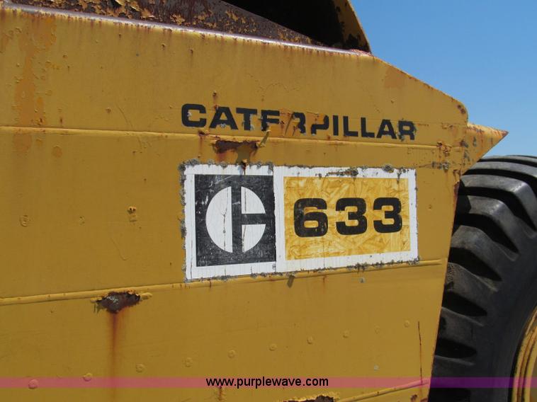 image for item C2475 1969 Caterpillar 633 elevating scraper
