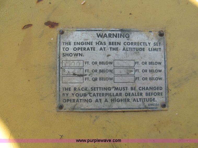 image for item C2476 1974 Caterpillar 980B articulating wheel loader