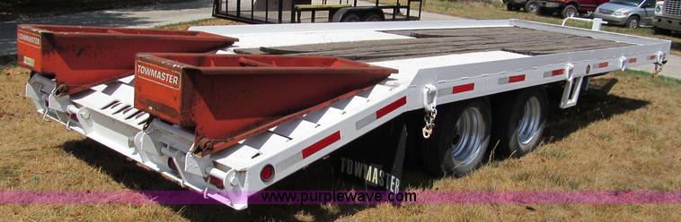 image for item C2478 1997 Towmaster T20 equipment trailer