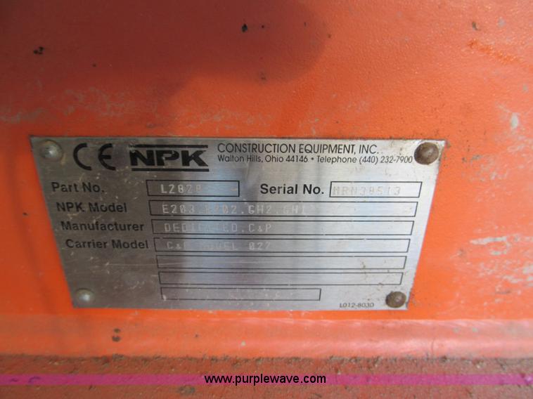 image for item C2494 NPK quick attach