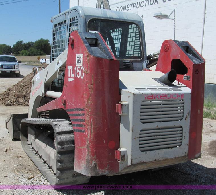 image for item C2496 2004 Takeuchi TL150 track skid steer
