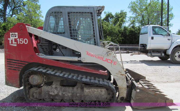 image for item C2496 2004 Takeuchi TL150 track skid steer