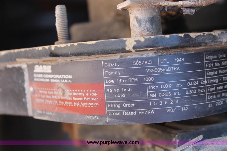 image for item C2726 1996 Case 821B articulated wheel loader