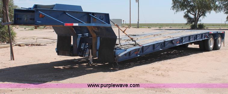 image for item C2730 1970 Rogers 50 ton detachable lowboy trailer