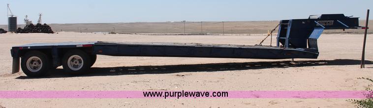 image for item C2730 1970 Rogers 50 ton detachable lowboy trailer