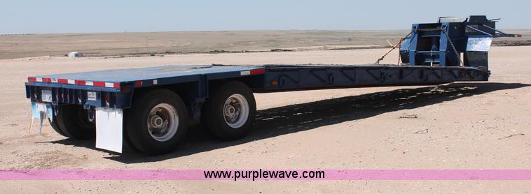 image for item C2730 1970 Rogers 50 ton detachable lowboy trailer
