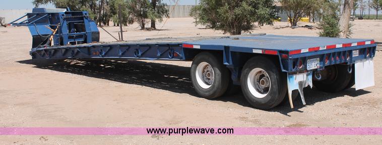 image for item C2730 1970 Rogers 50 ton detachable lowboy trailer