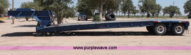 image for item C2730 1970 Rogers 50 ton detachable lowboy trailer