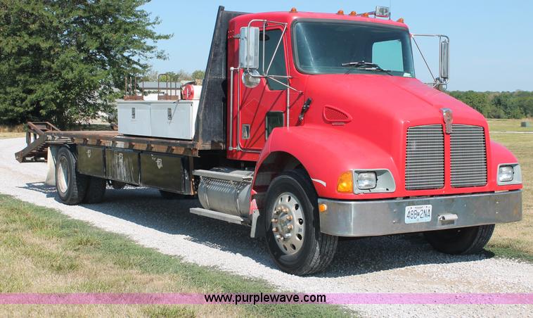 image for item C2745 1998 Kenworth T300 flatbed truck