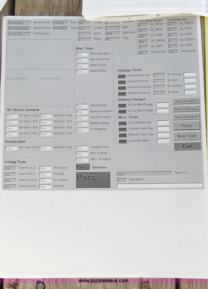 image for item C3529 Onan Genset
