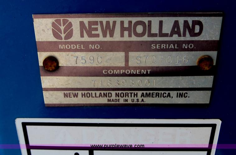 image for item C9746 New Holland 759C backhoe attachment