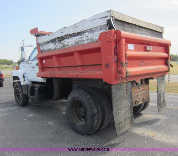 image for item D5594 1990 GMC TopKick dump truck
