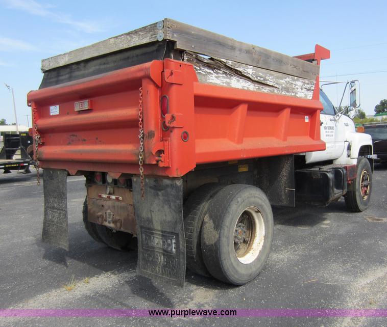 image for item D5594 1990 GMC TopKick dump truck
