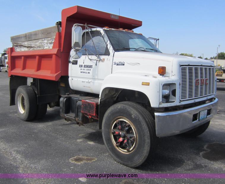 image for item D5594 1990 GMC TopKick dump truck