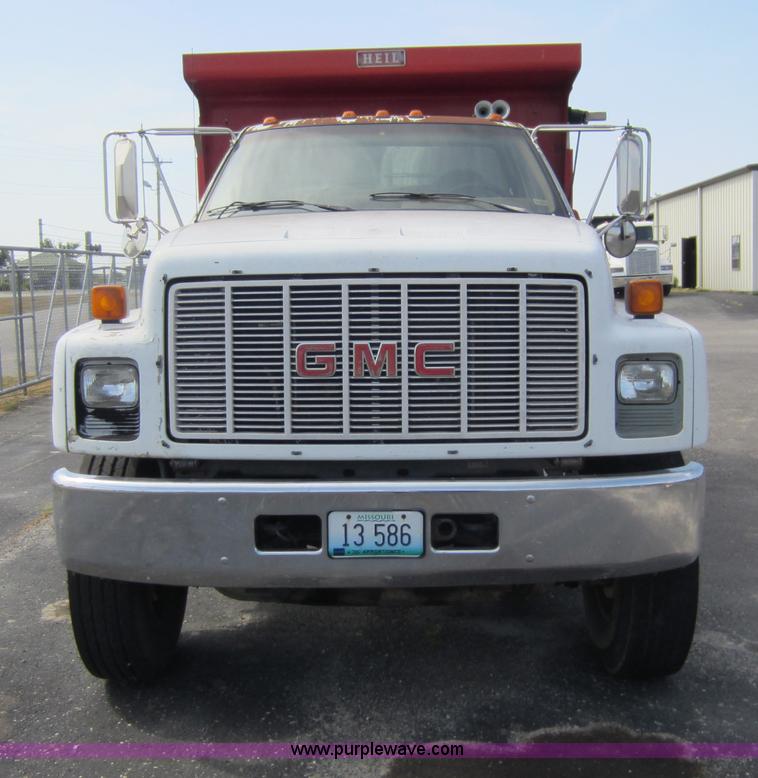 image for item D5594 1990 GMC TopKick dump truck