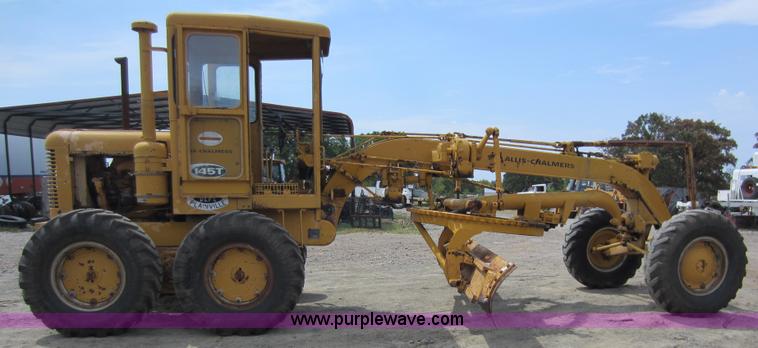 image for item D5596 1962 Allis-Chalmers 145T motor grader