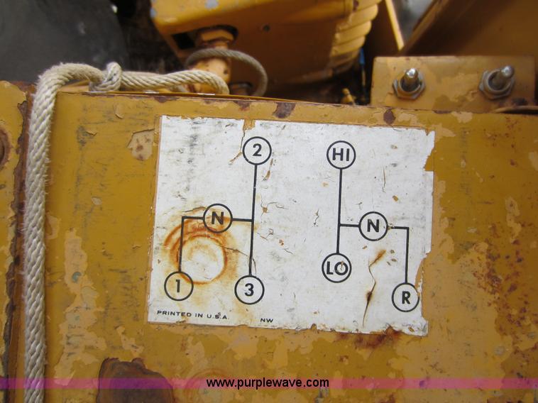 image for item D5596 1962 Allis-Chalmers 145T motor grader