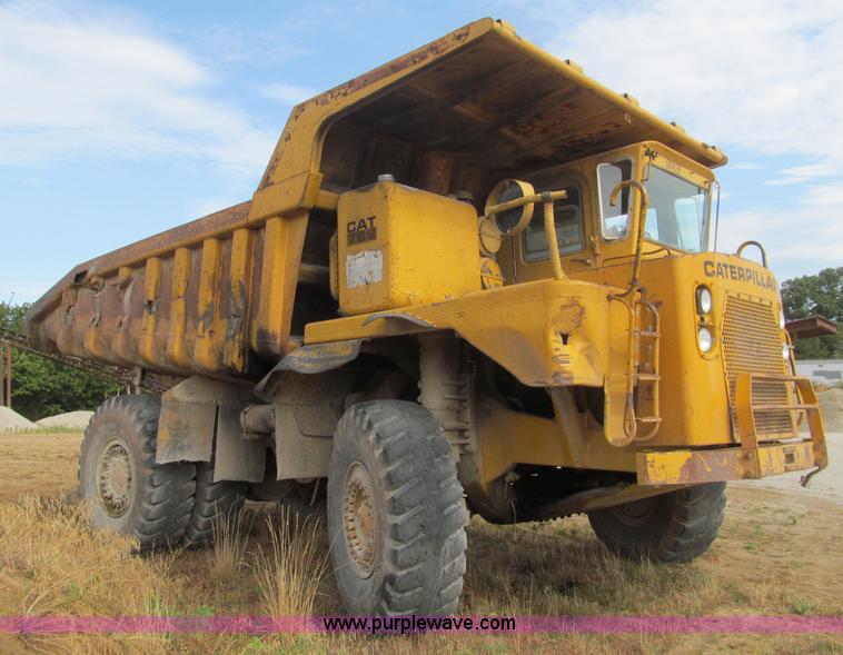 image for item F4538 Caterpillar 769 rock haul truck