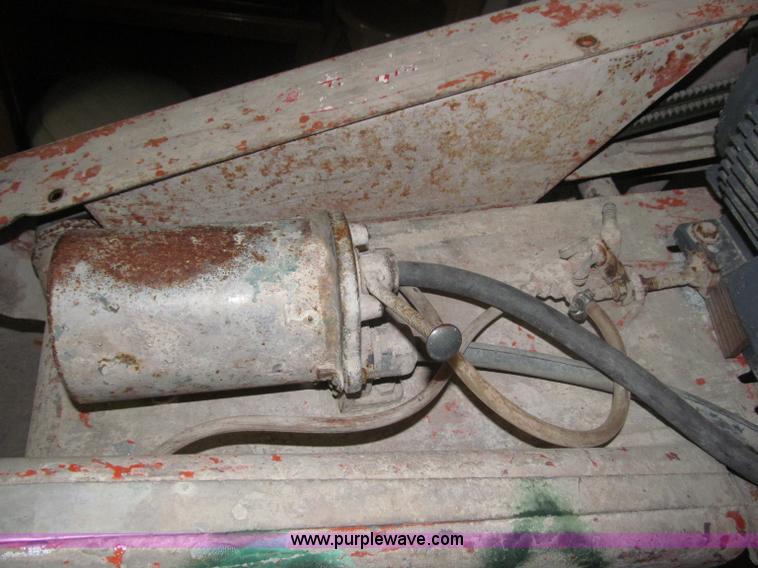 image for item K9561 Clipper electric stationary brick saw