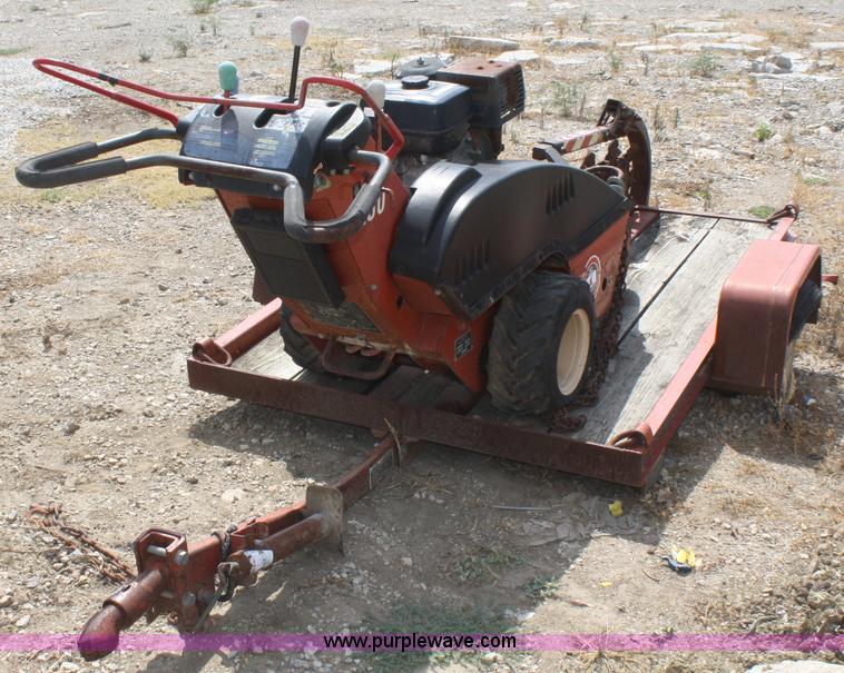 image for item K9821 2000 Ditch Witch 1230 walk-behind trencher