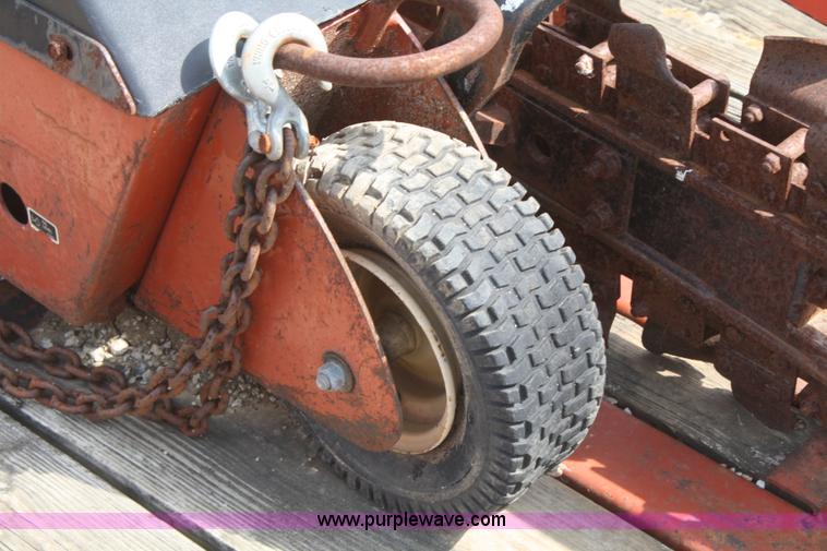 image for item K9821 2000 Ditch Witch 1230 walk-behind trencher