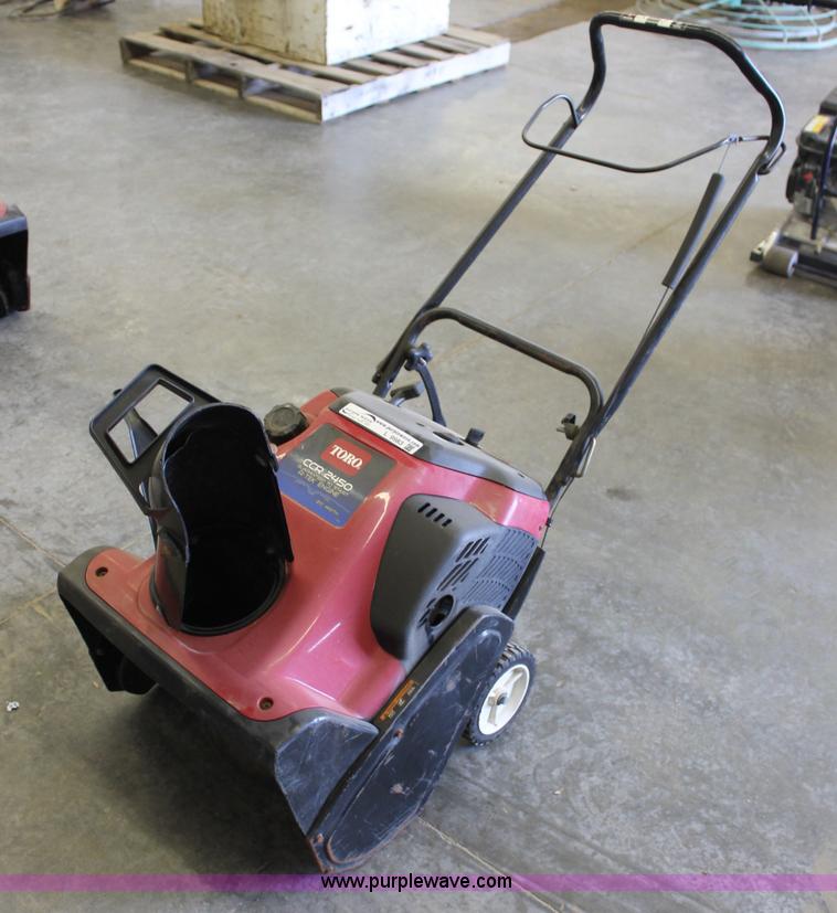 image for item L9983 Toro CCR 2450 snow blower