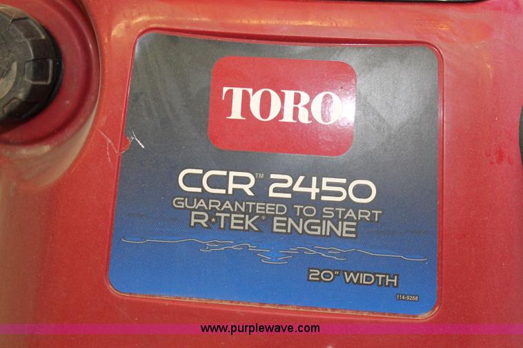 image for item L9983 Toro CCR 2450 snow blower