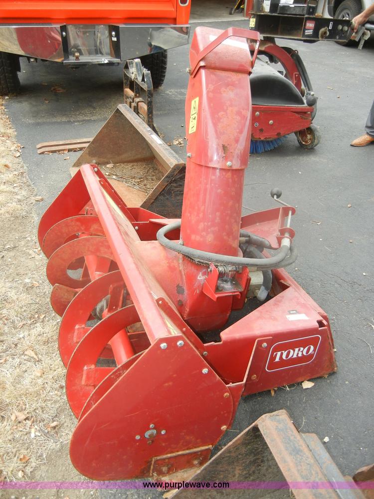 Toro Dingo snow thrower attachment in Shawnee, KS Item M9714 sold