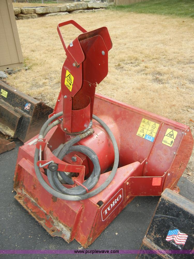Toro Dingo snow thrower attachment in Shawnee, KS Item M9714 sold