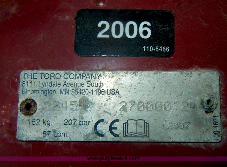 image for item M9714 Toro Dingo snow thrower attachment